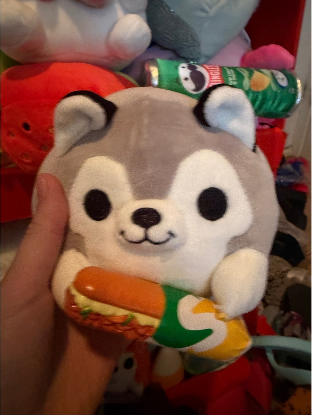 Subway sandwich wolf plushie Zuru minibrands snackles